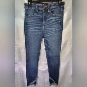 American Eagle Outfitters Dark Blue Skinny Jeans